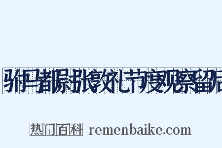 驸马都尉张敦礼节度观察留后是什么意思的图片